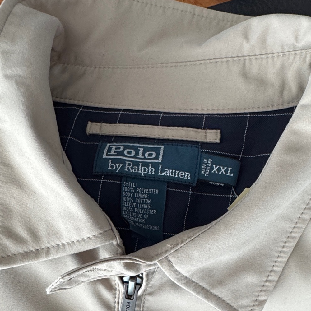 Polo Ralph Lauren Tan Bi-Swing Windbreaker - Picture 4 of 13
